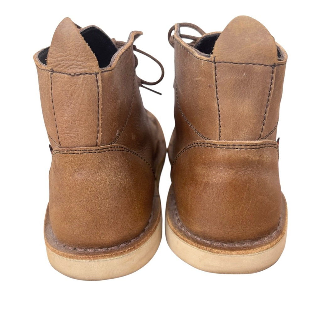 Oliberte Leather Moc Toe Ankle Boots Ethical Minimalist - Picture 3 of 12